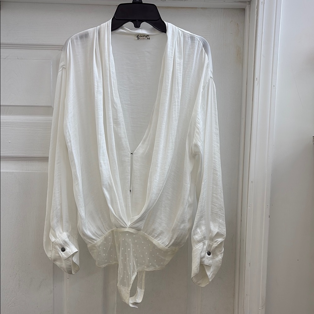 Elegant White Women's Top